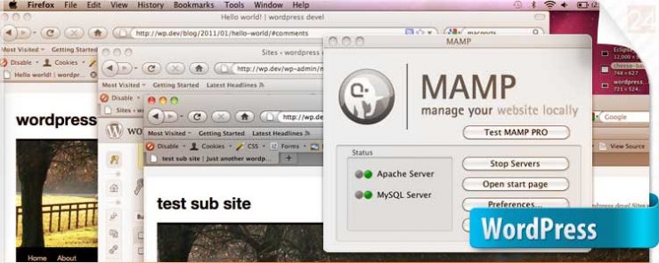 Instalando o WordPress no Mac com MAMP