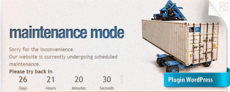 Plugin WP Maintenance Mode