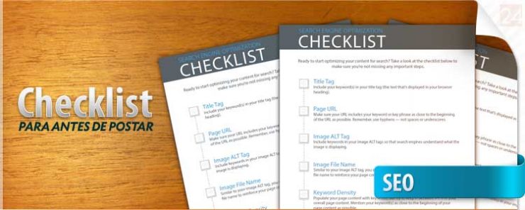 Checklist SEO para Antes de Postar