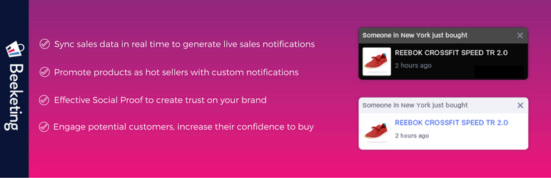 Live Sales Notifications