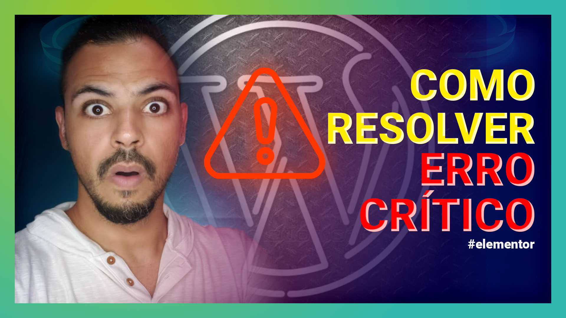 WordPress ➜ Como Corrigir o Erro “Há um Erro Crítico no seu Site”