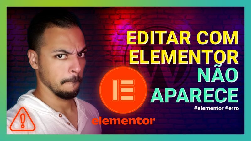 Elementor--Link-Editar-com-Elementor-não-aparece